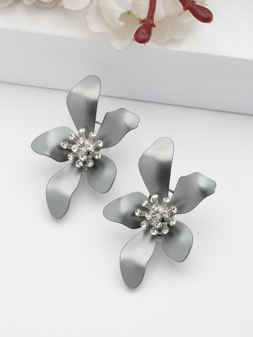 AVANT-GARDE PARIS Ohrringe 'Fridara' in Grau