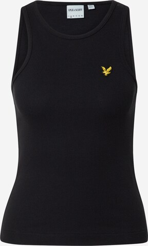 Haut 'Vest' Lyle & Scott en noir : devant