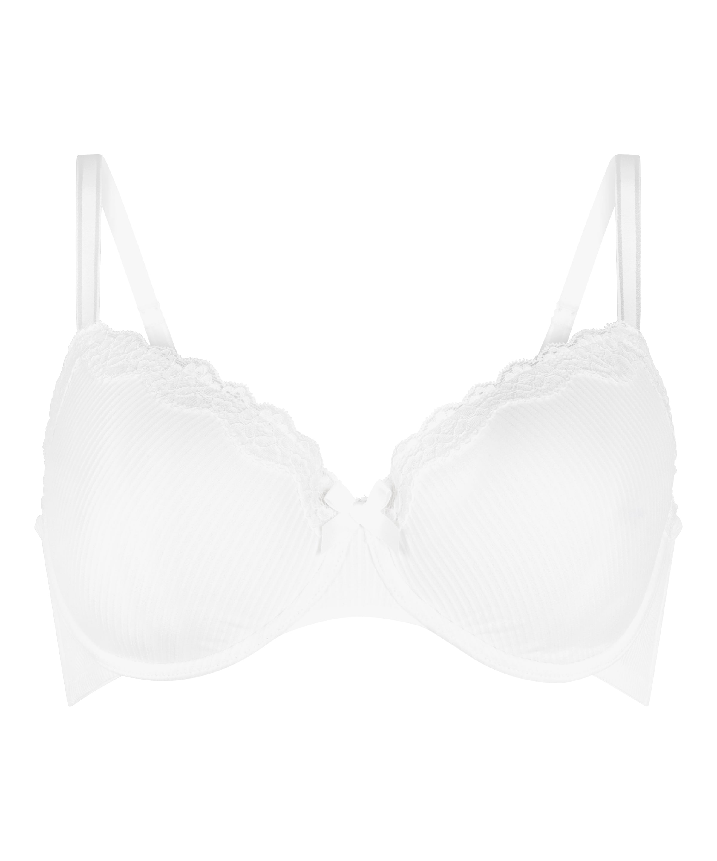 Hunkemöller Klassiek BH 'Lola' in Wit: voorkant