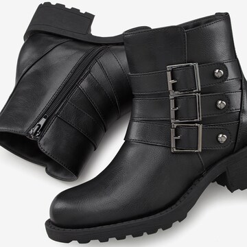 LASCANA Stiefelette in Schwarz