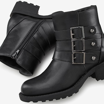 LASCANA Ankle Boots in Black