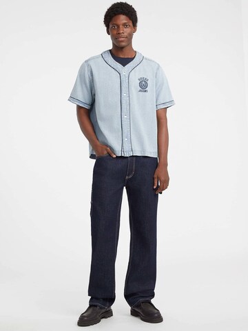 GUESS Comfort fit Button Up Shirt in Blue
