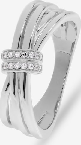 CHRIST Ring in Weiß: Vorderseite
