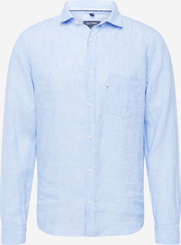 Regular fit Camicia business di OLYMP in blu: frontale