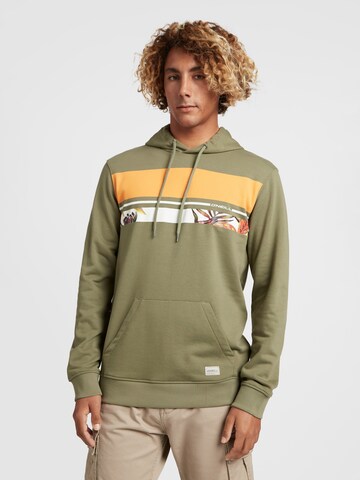 O'NEILL Sweatshirt in Groen: voorkant