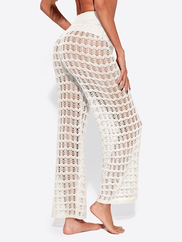 Wide Leg Pantalon Imily Bela en blanc