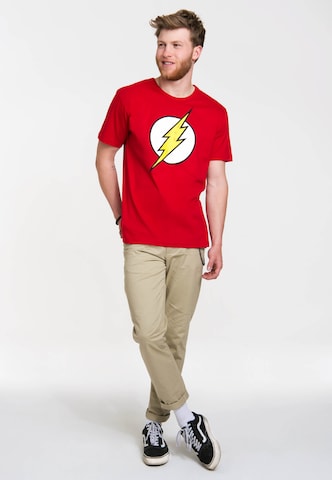 LOGOSHIRT T-Shirt "Der Rote Blitz" in Rot
