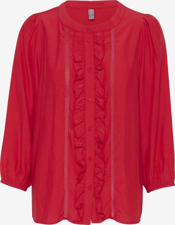 CULTURE Bluse 'Asmine' i rød: forside