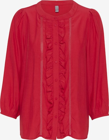 CULTURE Bluse 'Asmine' in Rot: predná strana