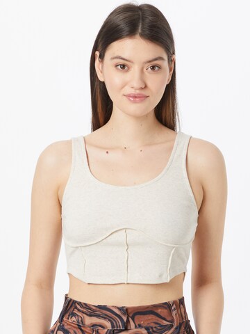 ABOUT YOU Top 'Vanessa' in Beige: voorkant