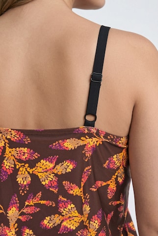 Ulla Popken Tankini in Braun