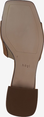 Högl Pantolette 'Florence' in Braun