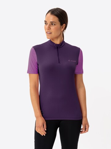 VAUDE Trikot 'Matera HZ TE' (GRS) in Lila: Vorderseite