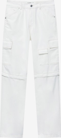 Pull&Bear Cargojeans in de kleur Wit, Productweergave
