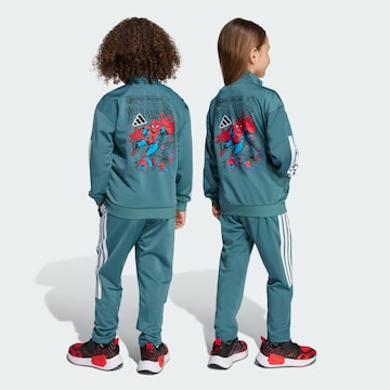 ADIDAS SPORTSWEAR Trainingsanzug 'Marvel Spider-Man' in Grün