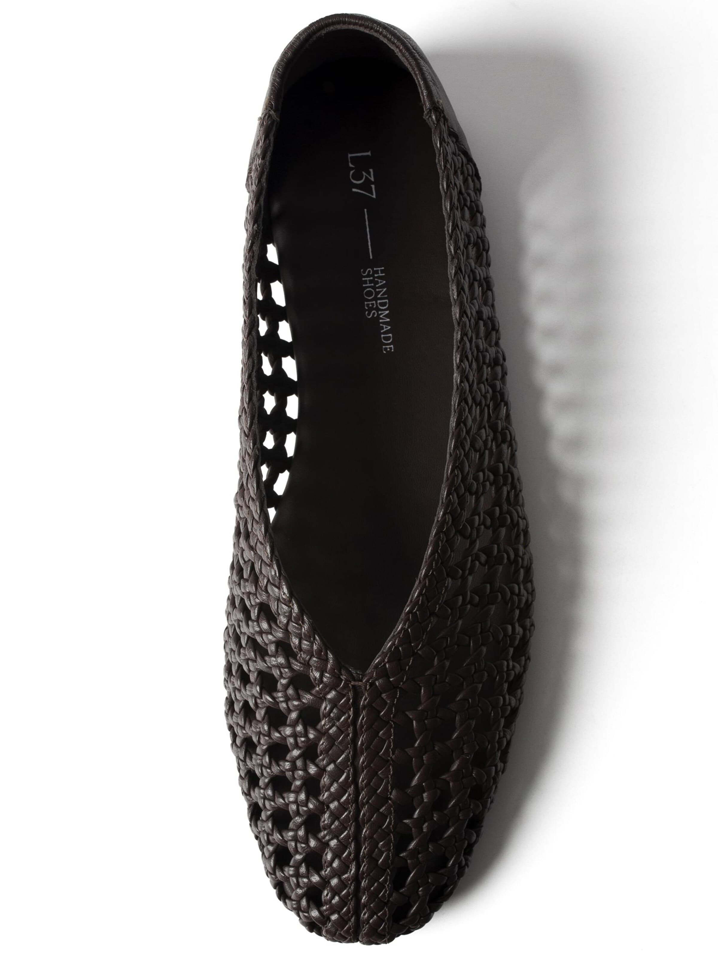 Pantoufle 'REMEMBER THIS MORNING' L37 HANDMADE SHOES en marron