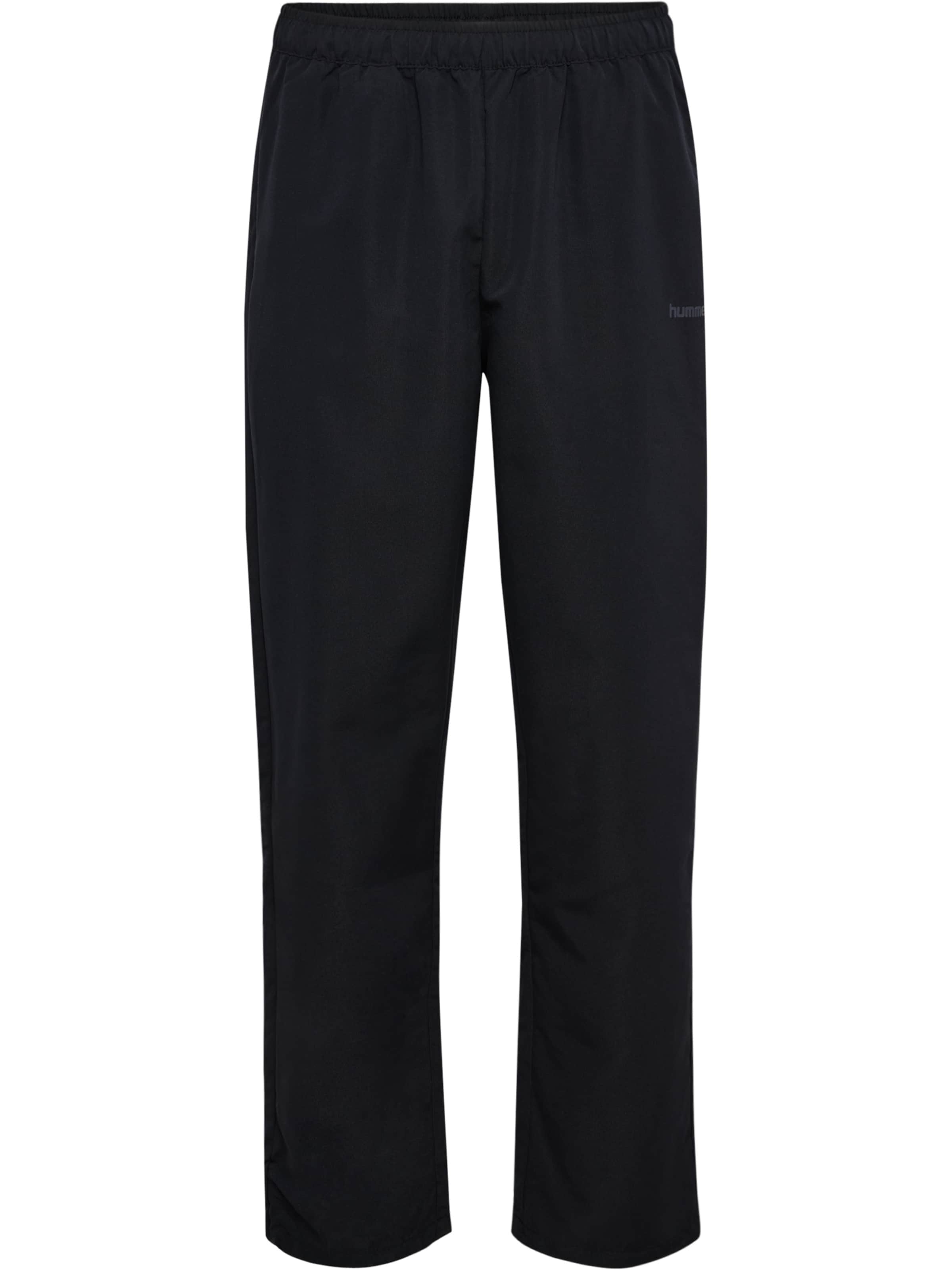 Regular Pantalon de sport Hummel en noir : devant