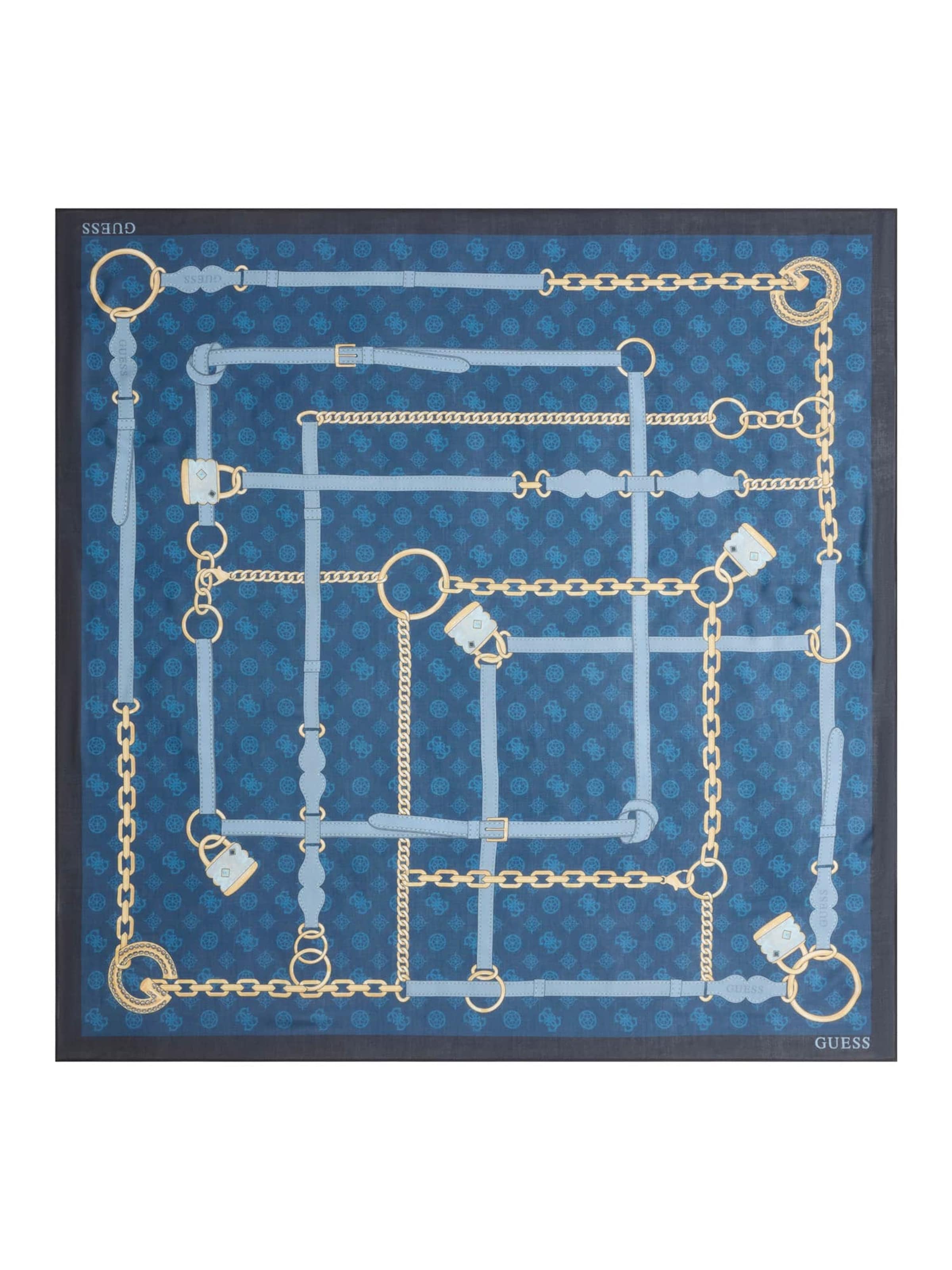 GUESS Scarf in Blue: front