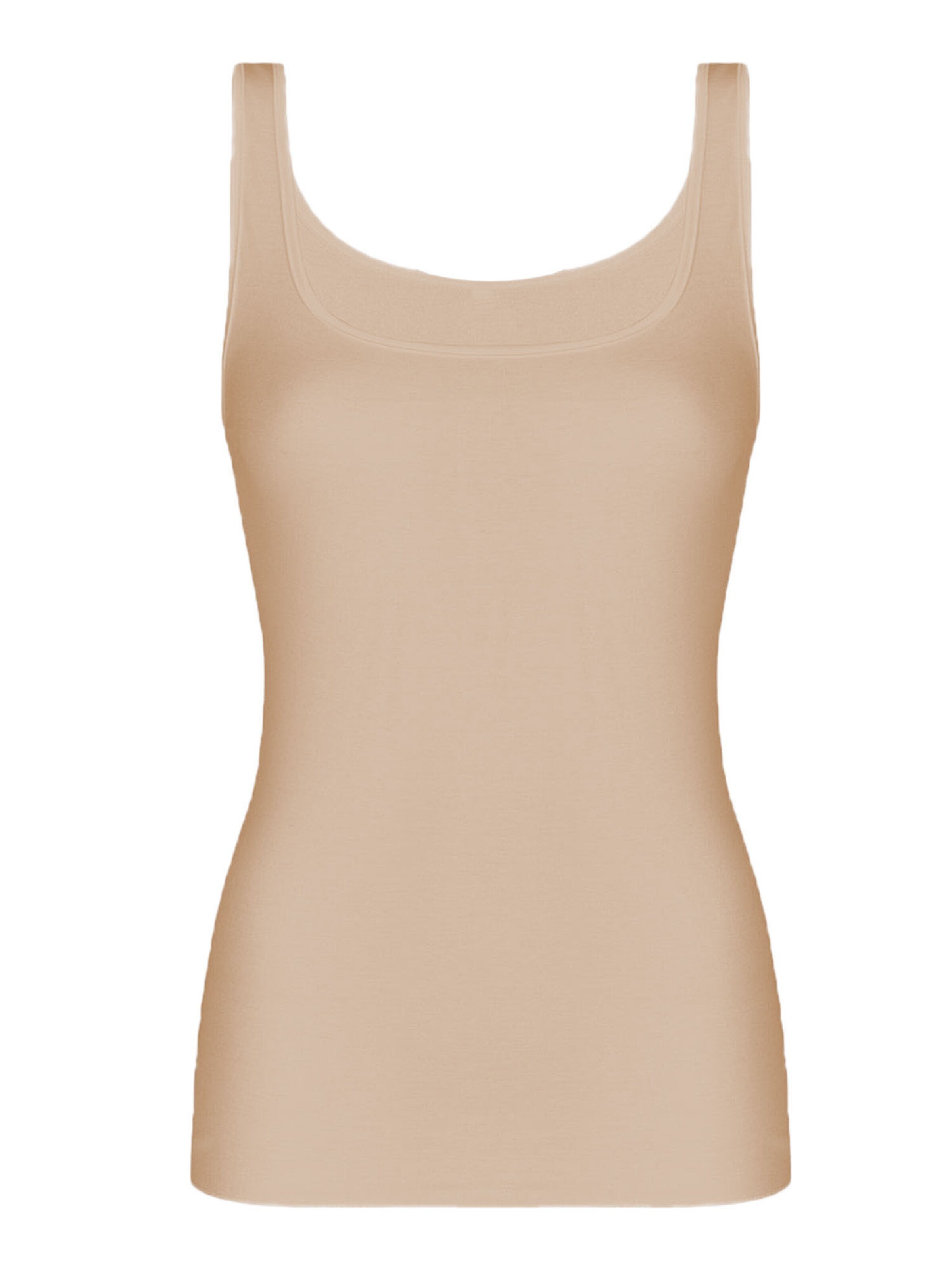 Nina von C. Undershirt 'Secret' in Brown: front
