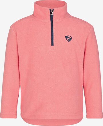 ZIENER Athletic Sweater 'JONKI' in Pink: front