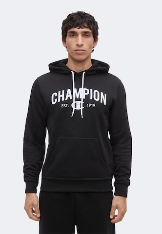Felpa di Champion in nero: frontale