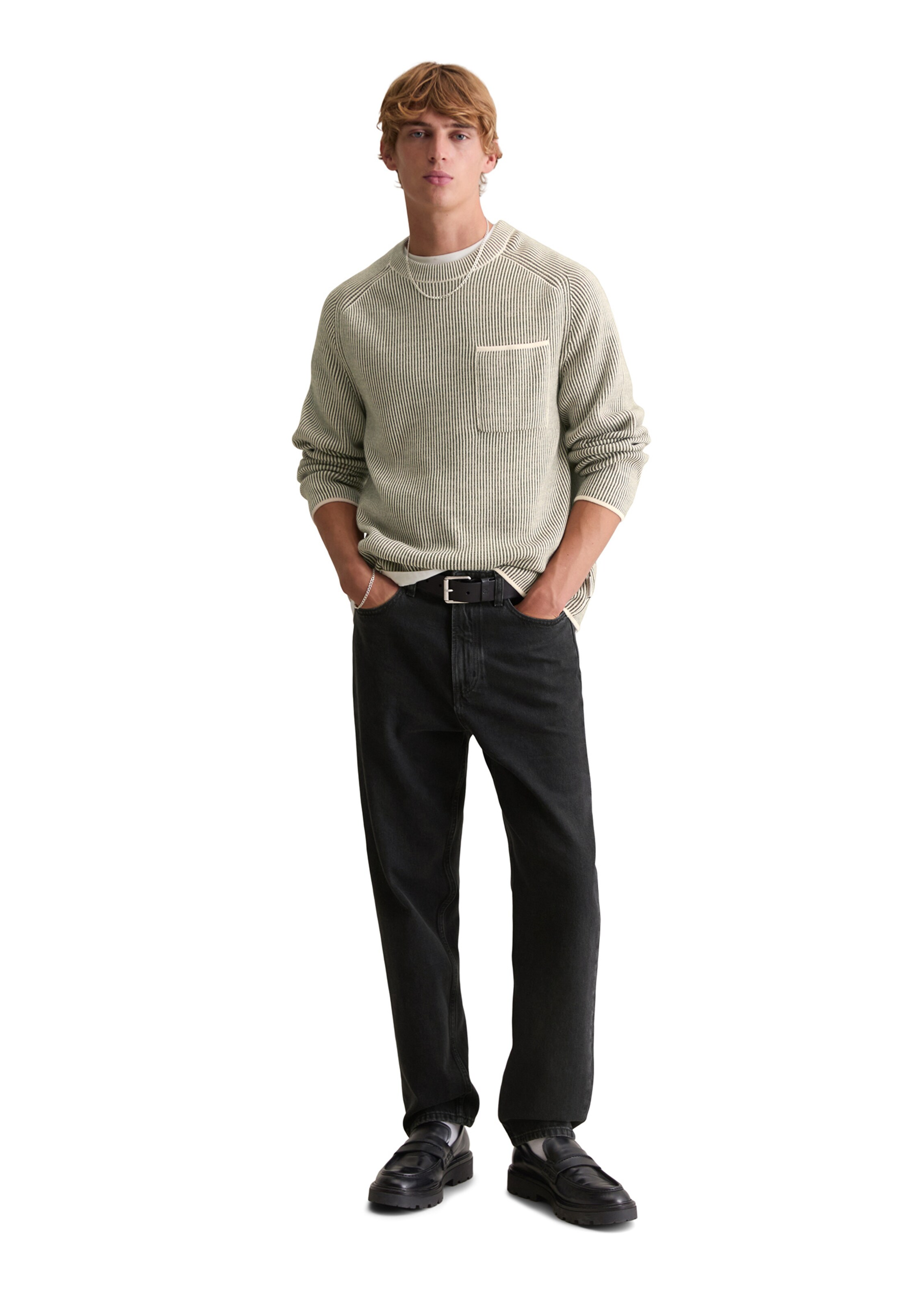 Pull-over Marc O'Polo DENIM en vert