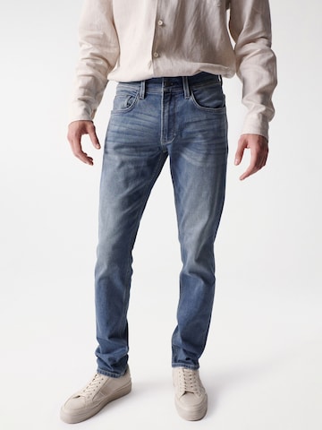 Salsa Jeans Regular Jeans in Blauw: voorkant