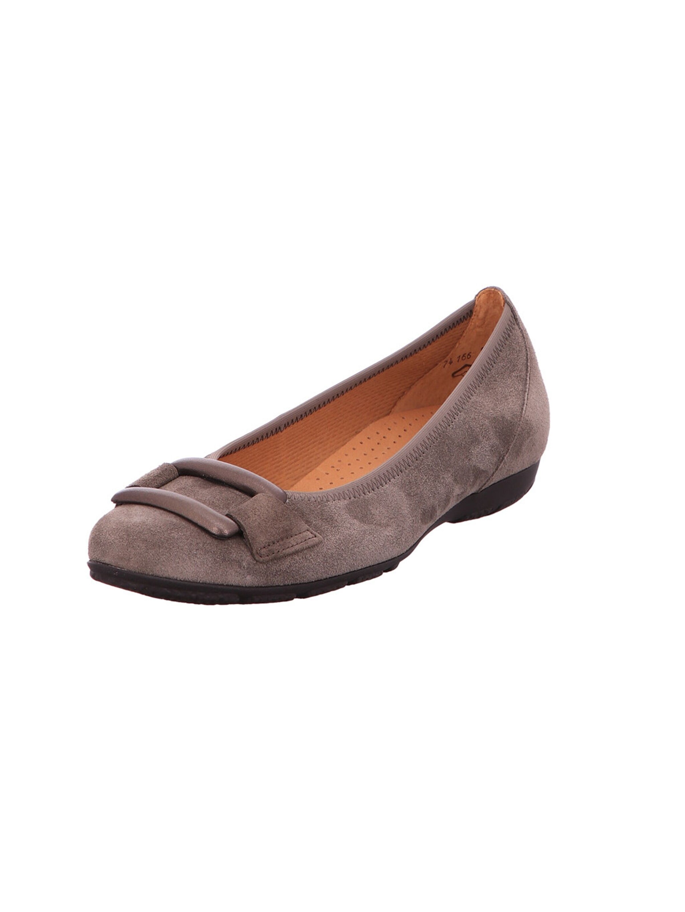 GABOR Ballerinas in Grau: Vorderseite