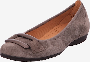 GABOR Ballerinas in Grau: Vorderseite