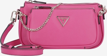 GUESS Clutch in Pink: front