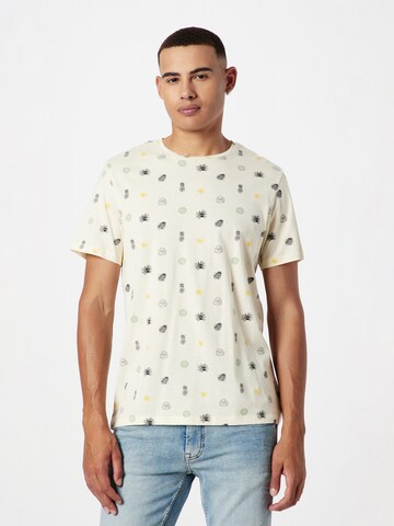 BLEND T-Shirt in Beige: Vorderseite