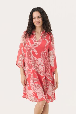 Robe 'Elka' Part Two en orange : devant