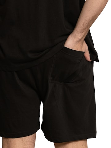 Pyjama court '24_24' LDB en noir