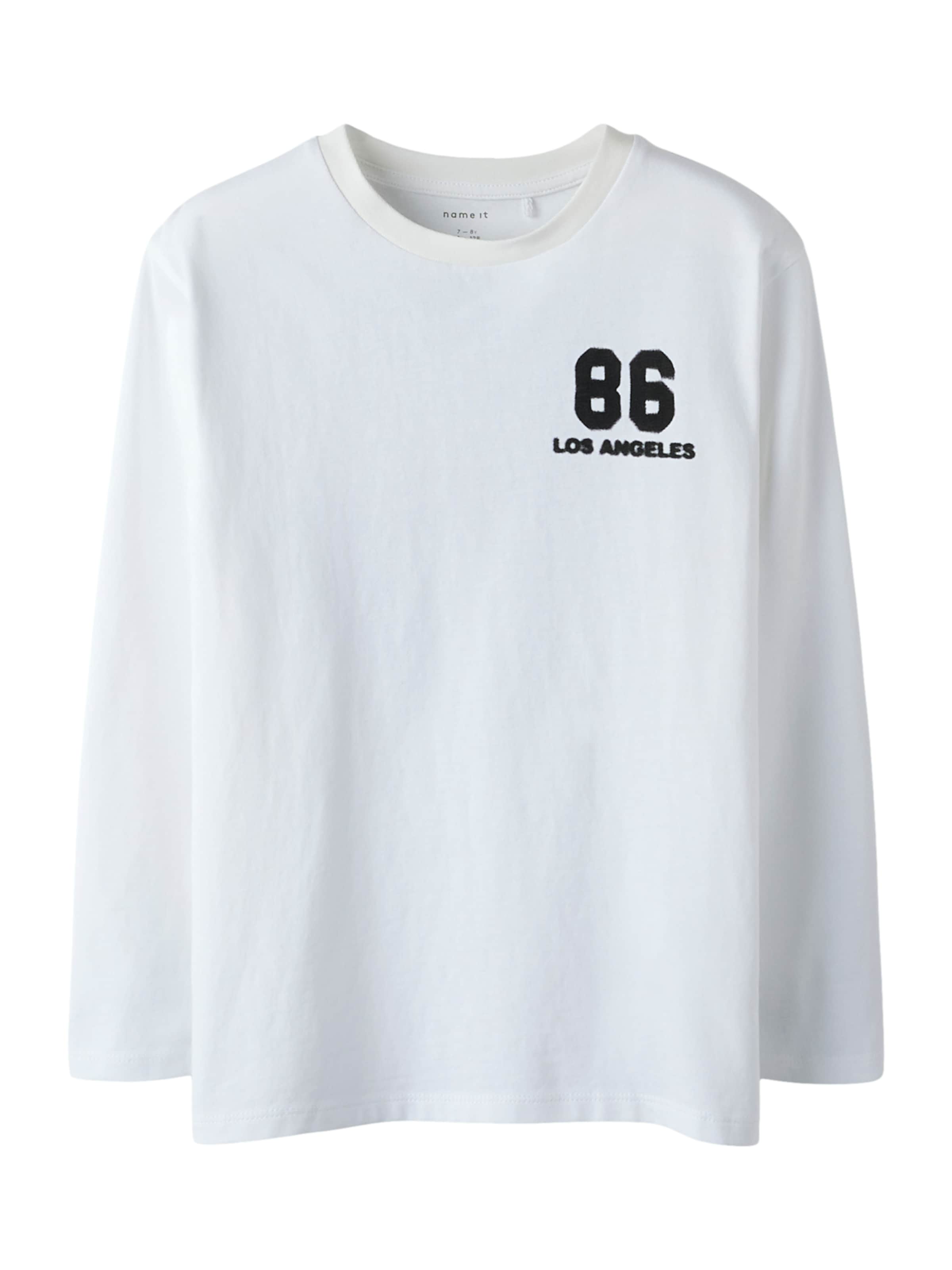 NAME IT Tričko 'NKMLAYTON' - Biela: predná strana
