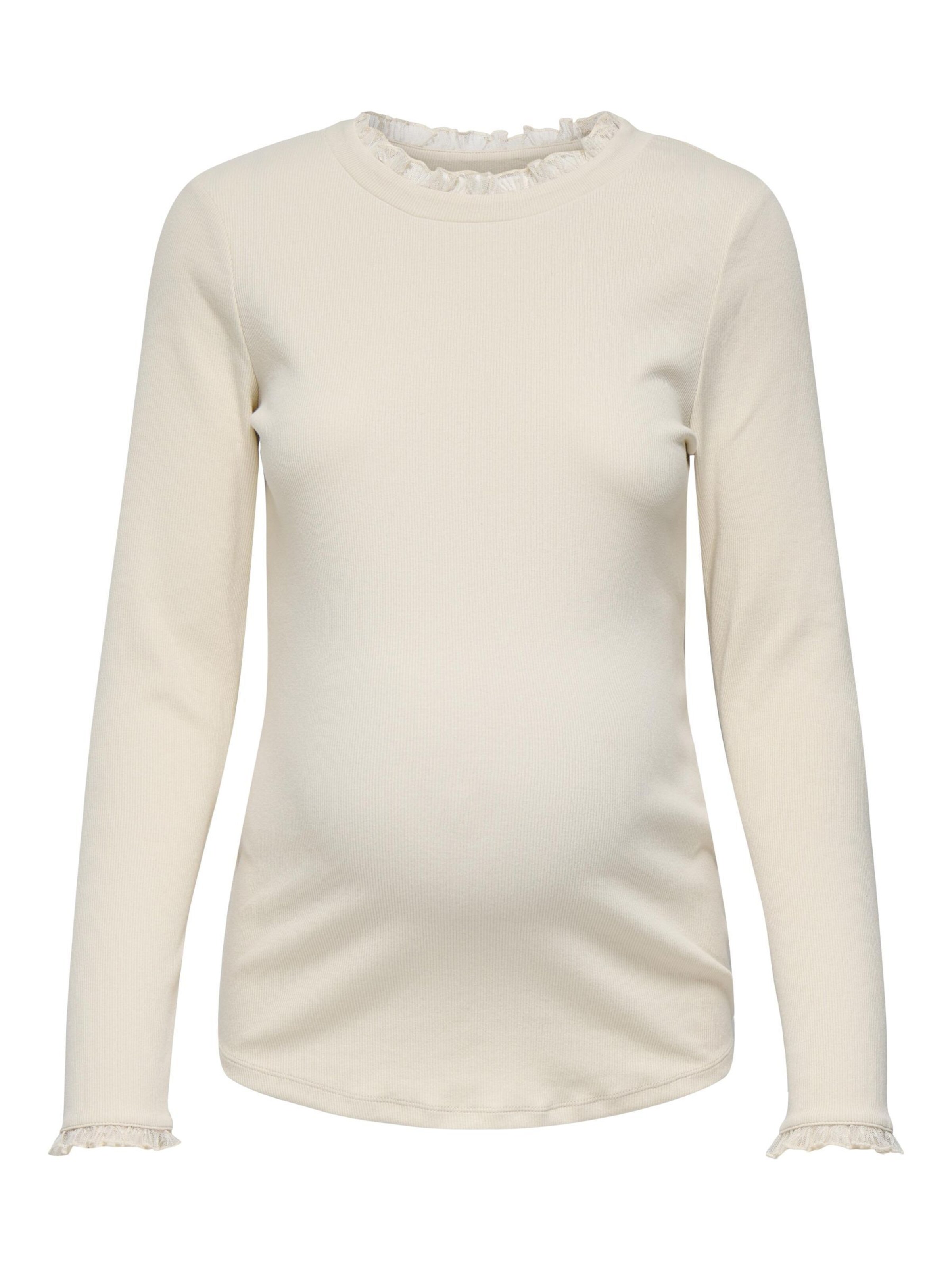 Maglietta 'OLMLeslie' di Only Maternity in grigio: frontale