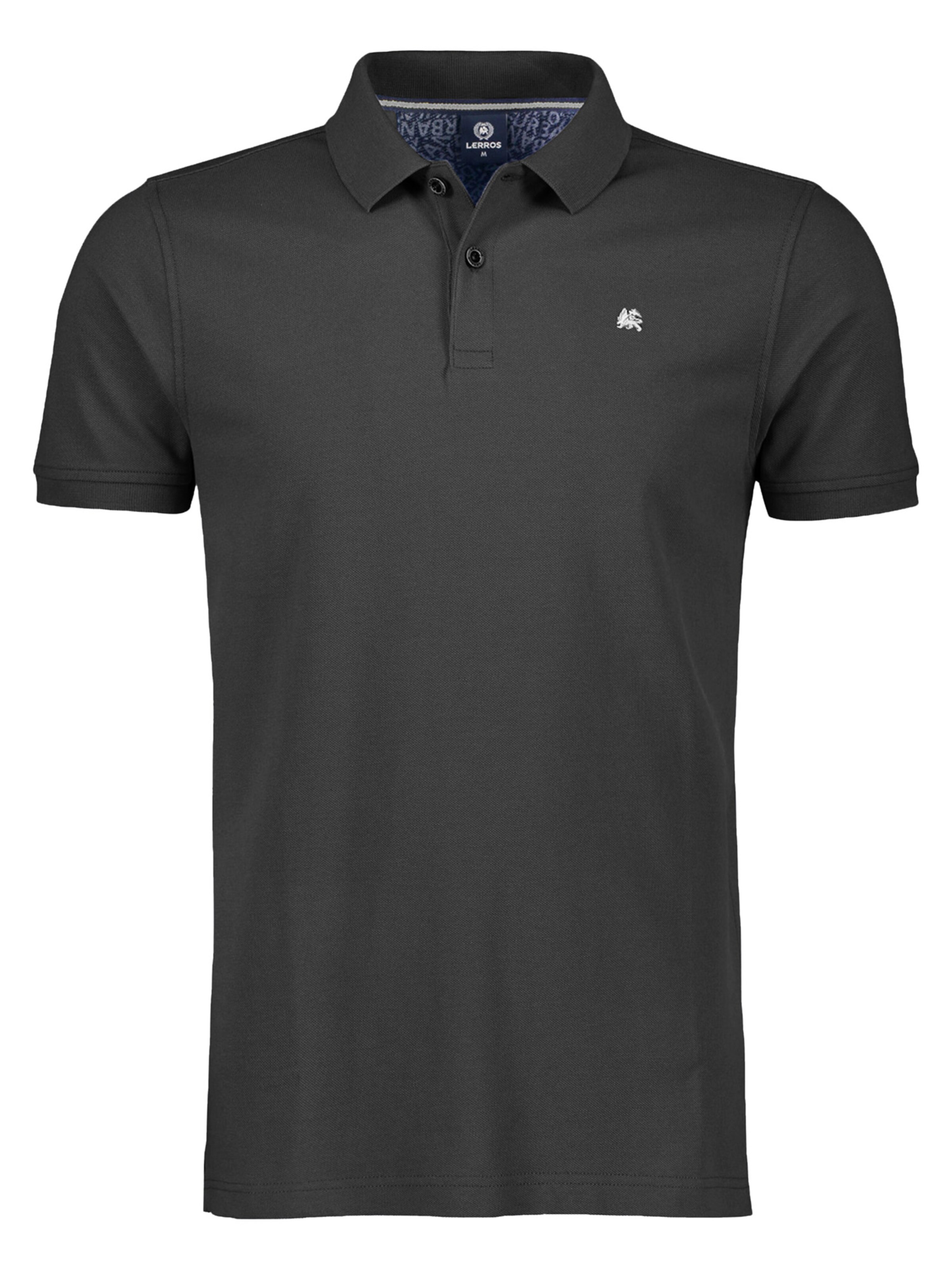 LERROS Shirt 'Basic' in Black: front