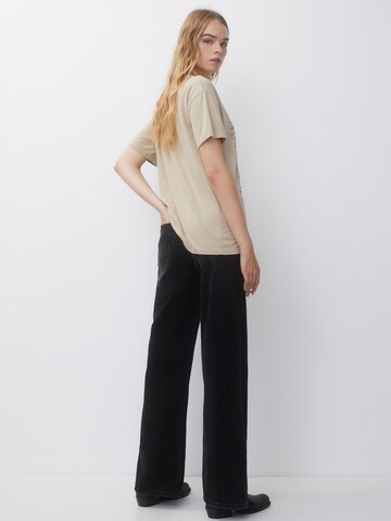 Pull&Bear T-Shirt in Beige