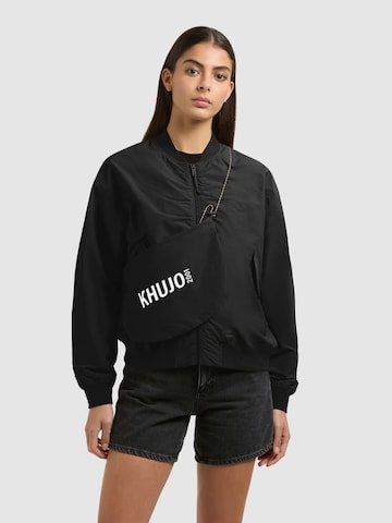 khujo Between-season jacket 'Facee' in Black: front