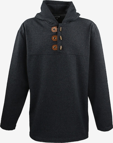 Lavecchia Sweatshirt 'LV-605' in Grey: front