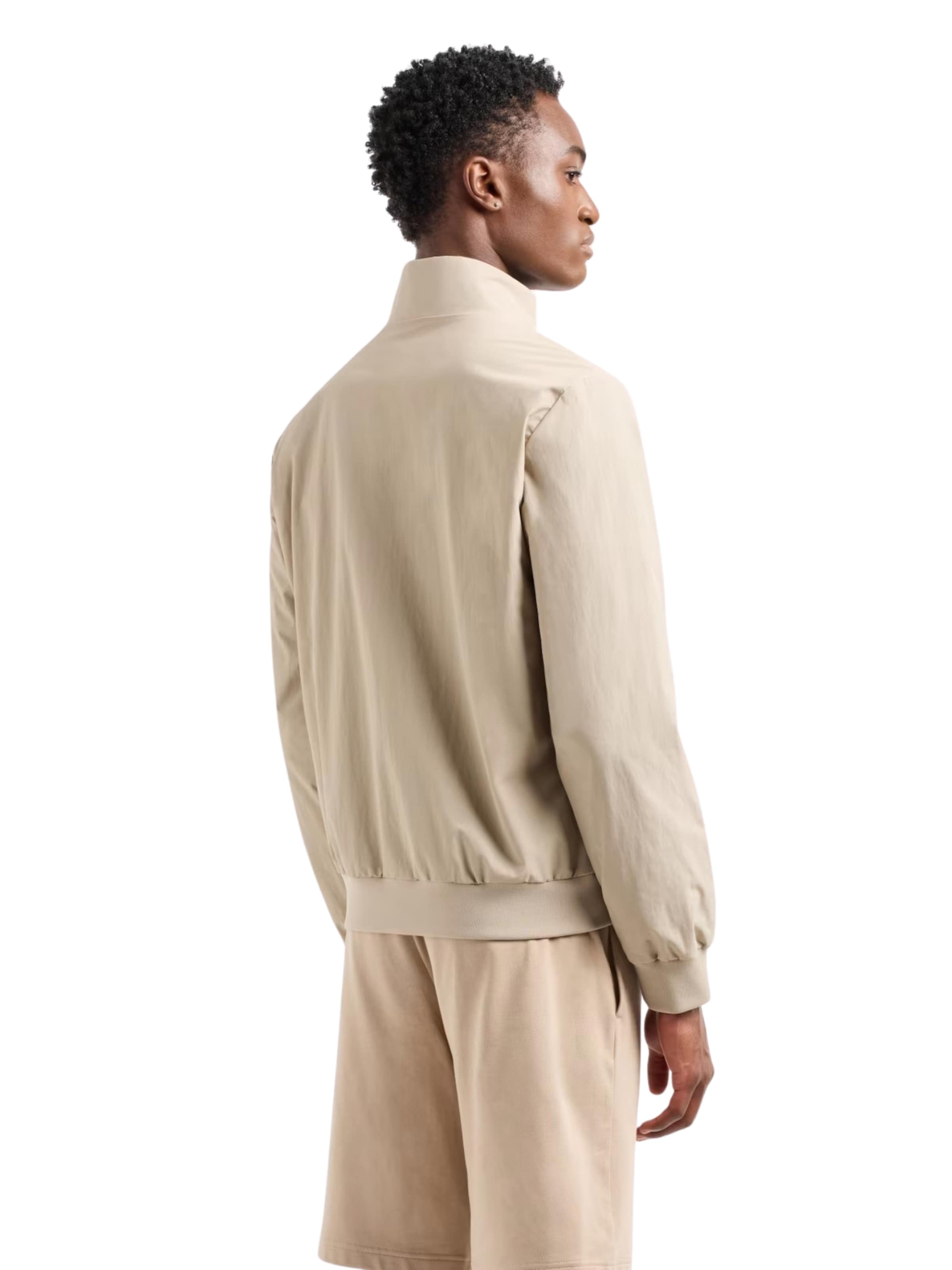 EA7 Emporio Armani Between-season jacket 'Core Identity' in Beige