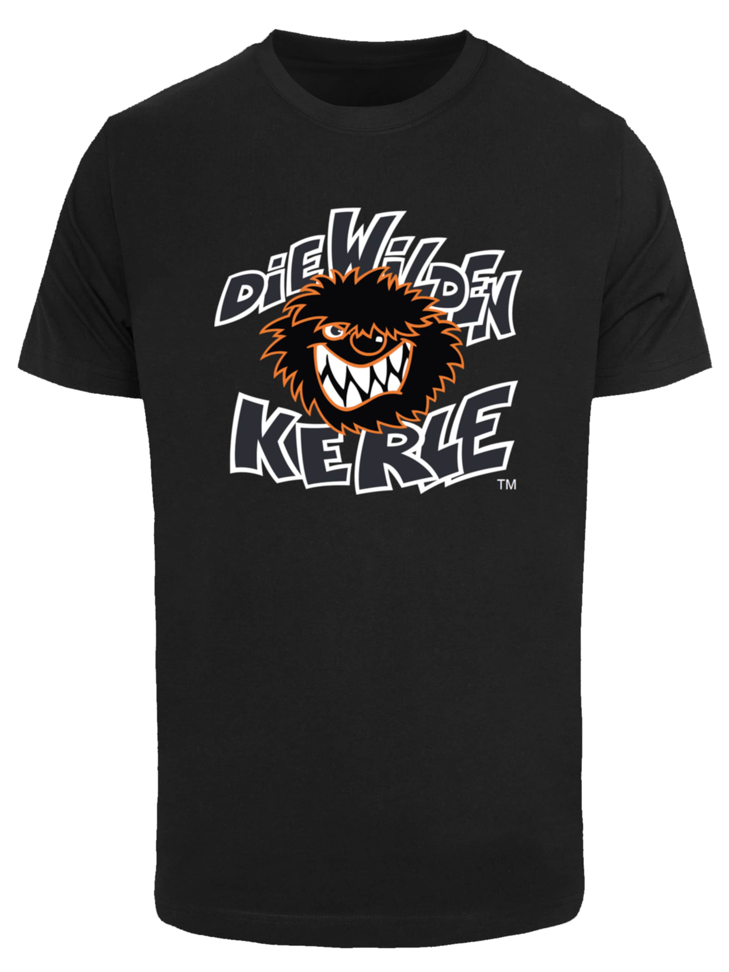 F4NT4STIC Shirt in Black: front