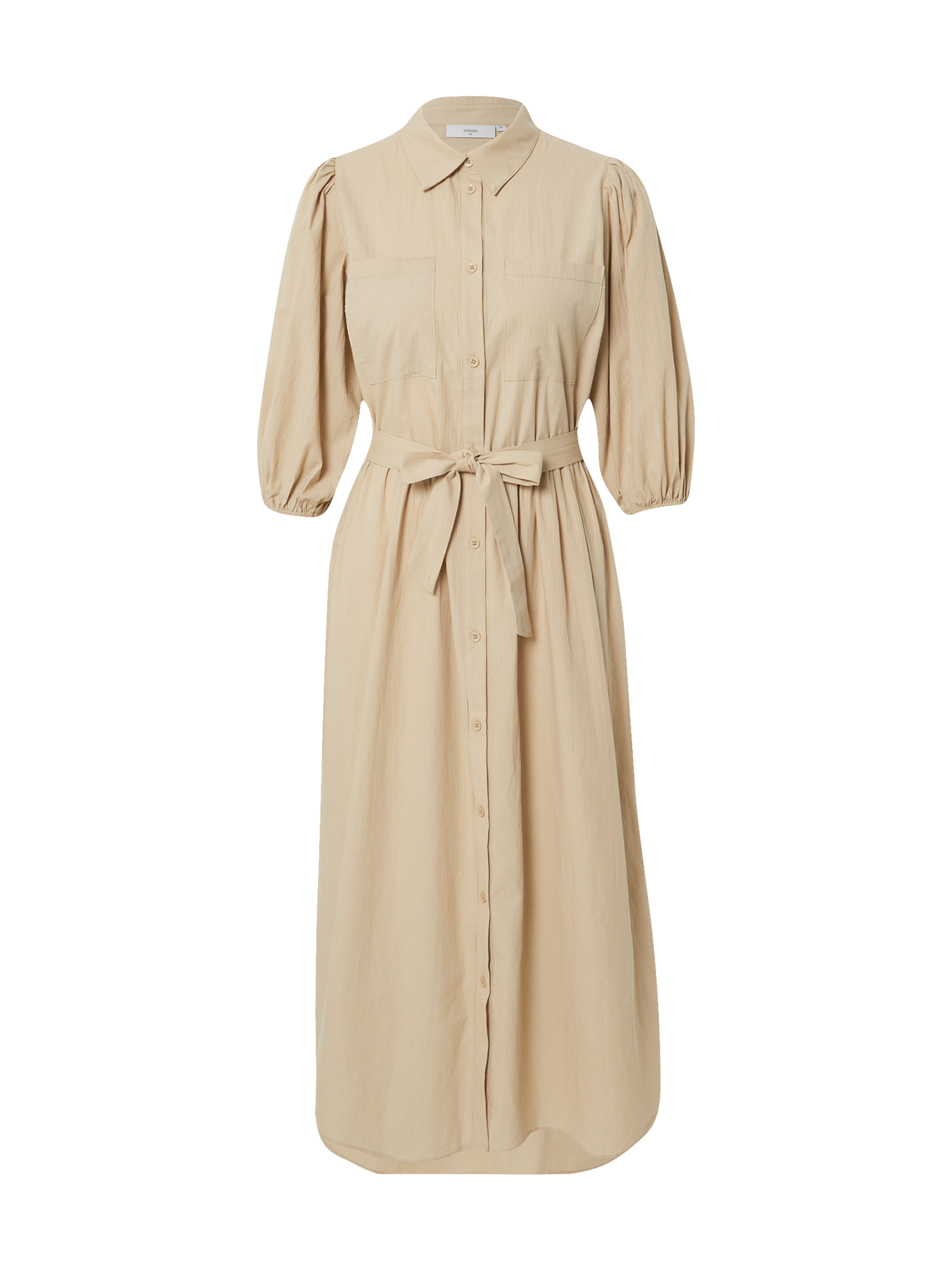Odzież Specjalne okazje minimum Sukienka koszulowa MYSALINA w kolorze Khakim 