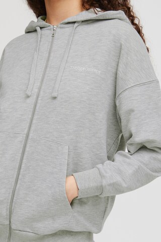 The Jogg Concept Zip-Up Hoodie 'Safine' in Grey