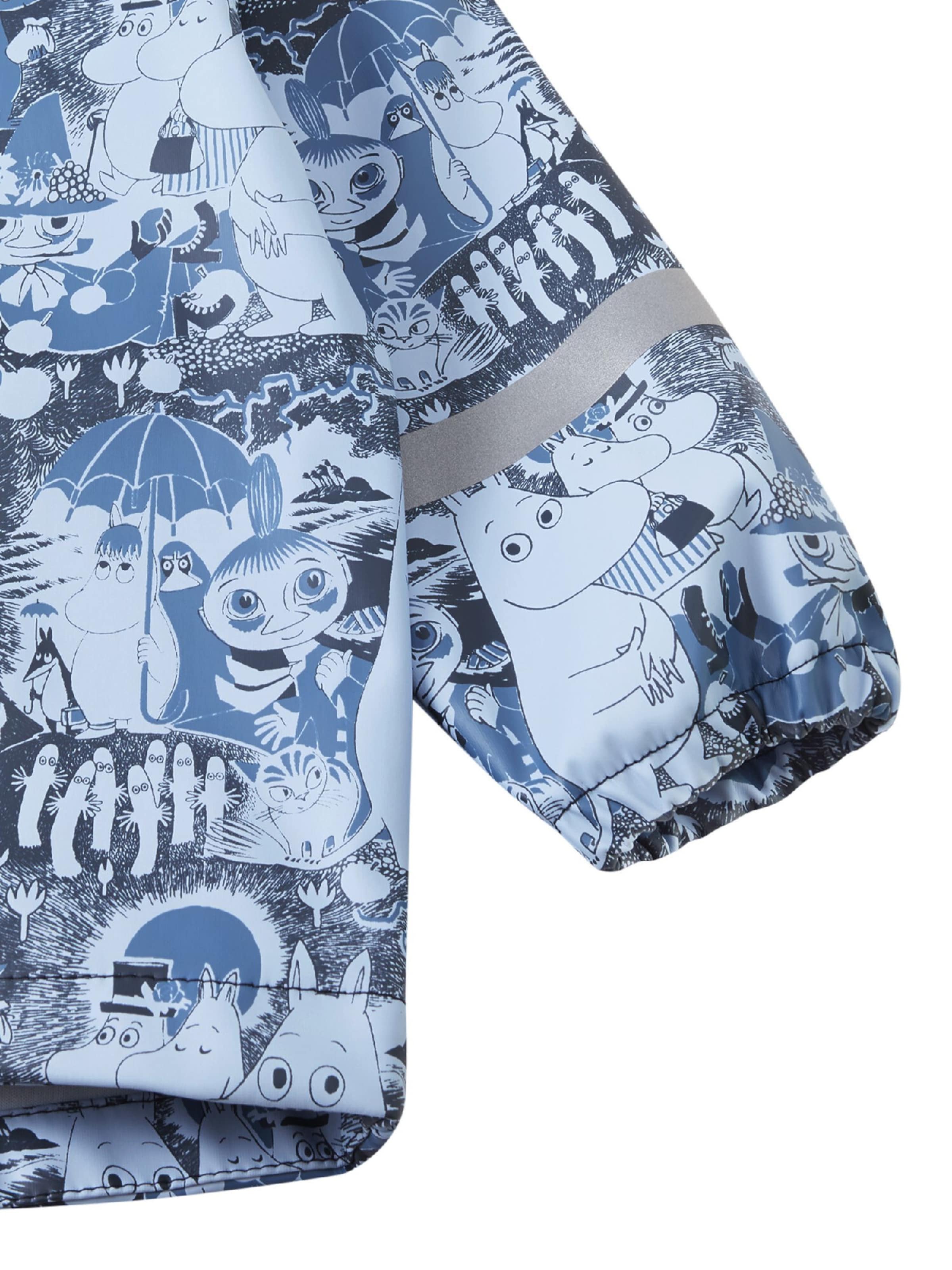 Reima Outdoorjas ' Moomin Vesi ' in Blauw