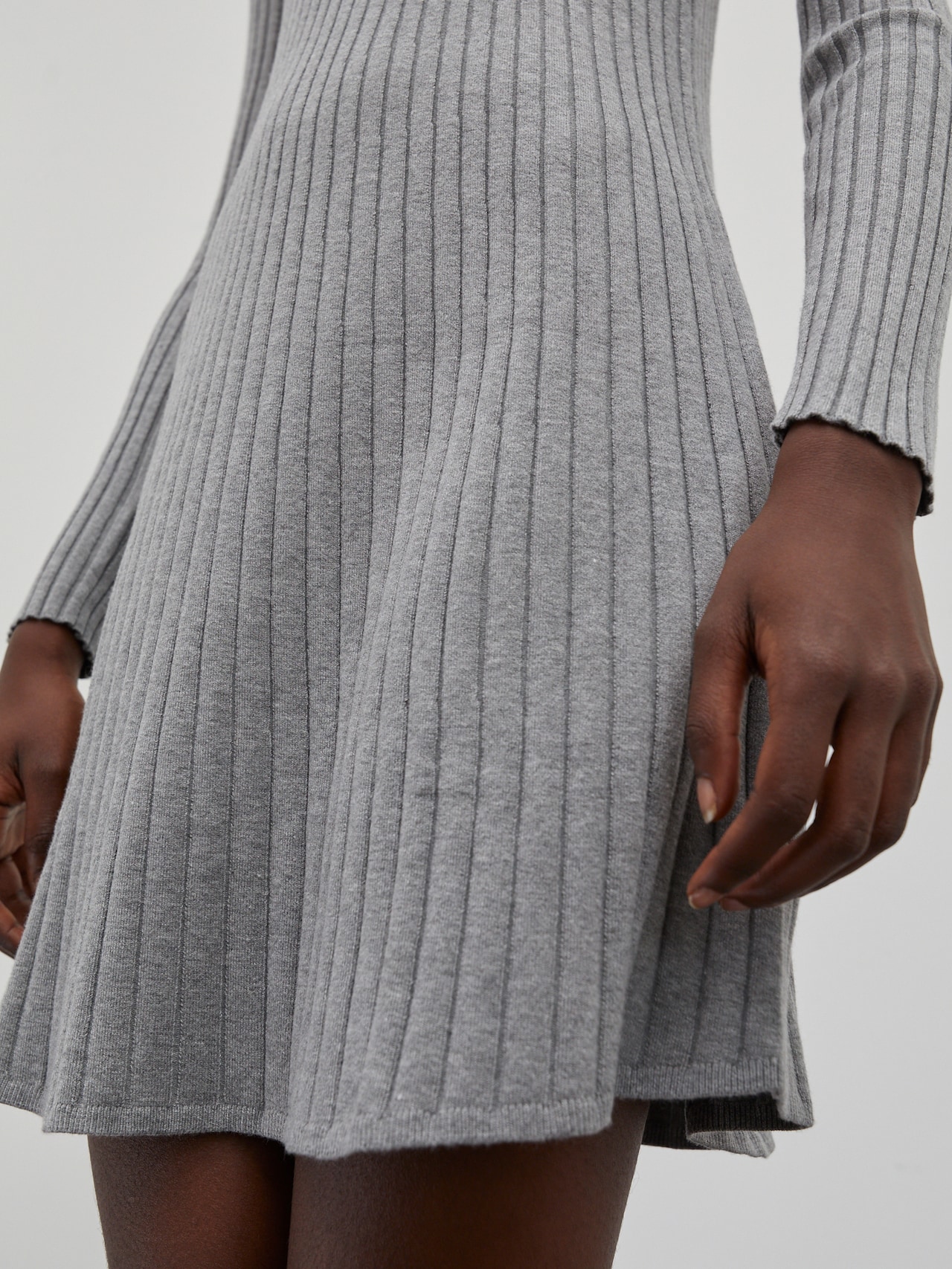 EDITED Vestido 'Karoline' gris moteado