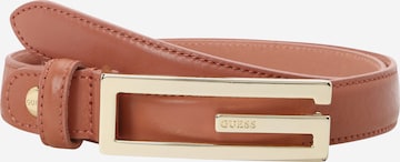 GUESS Ζώνη σε καφέ: μπροστά