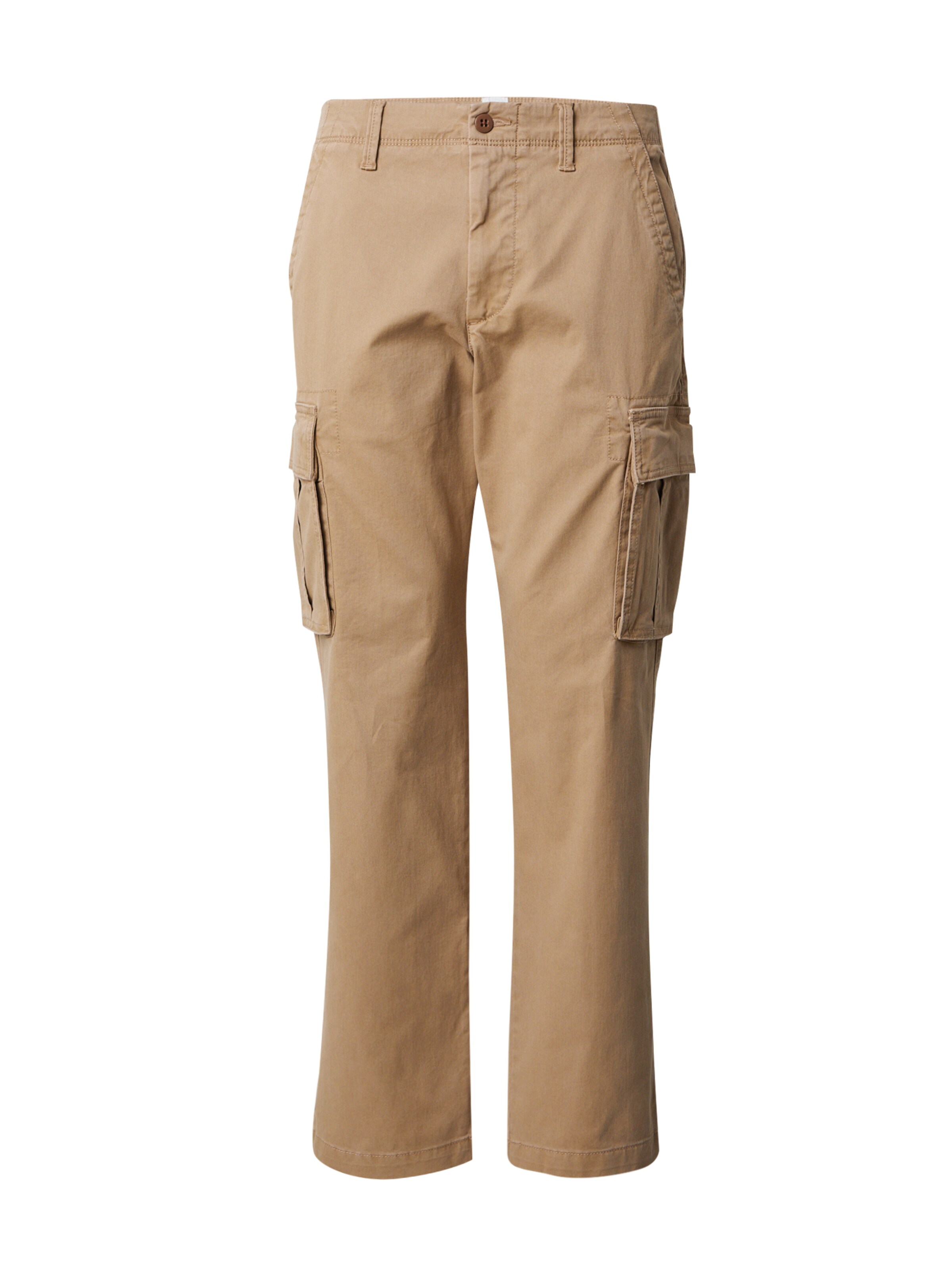 GAP Tapered Cargo Pants in Green: front