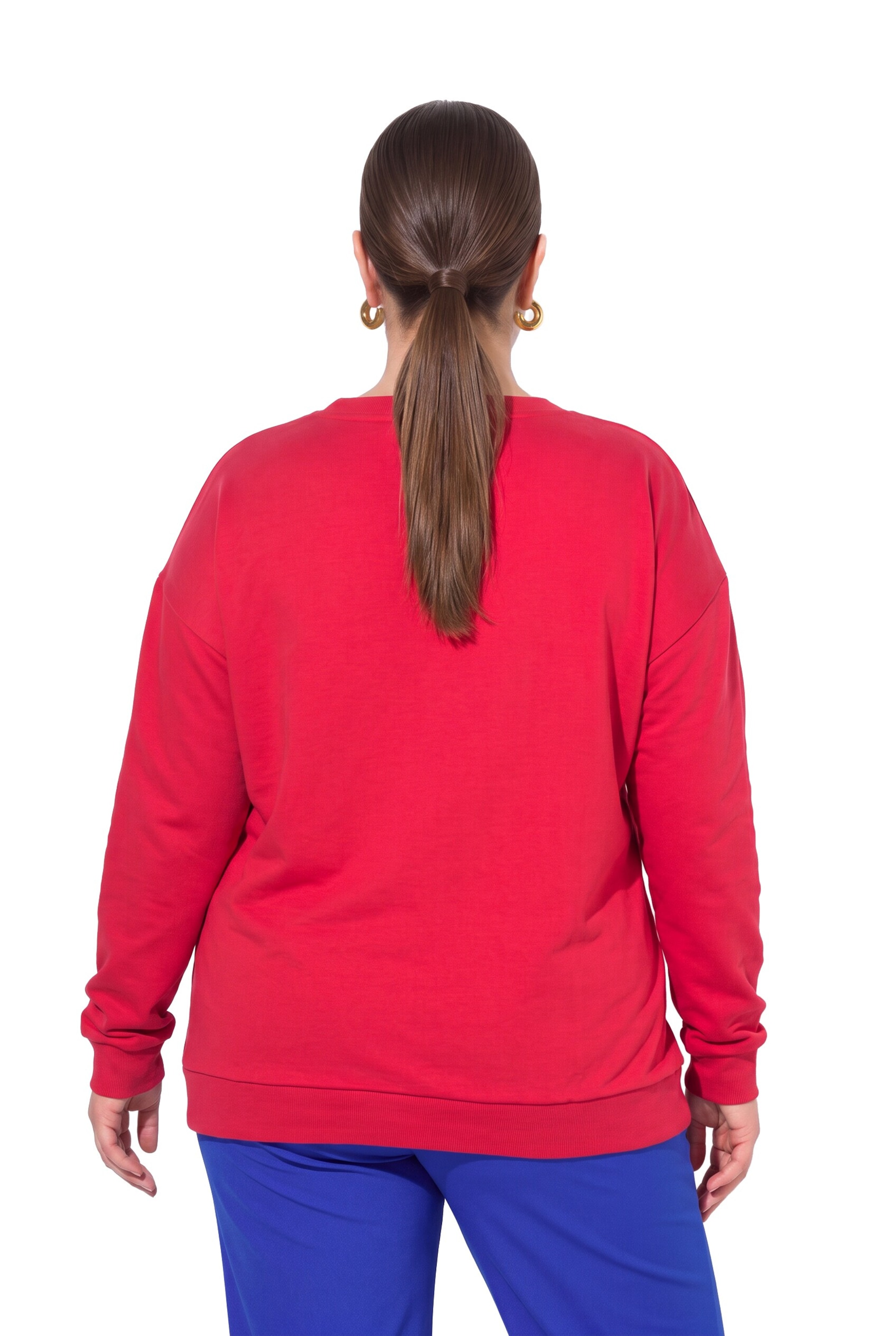 MIAMODA Sweatshirt in Rood