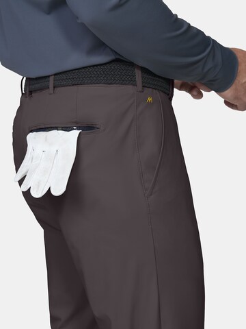 MEYER Regular Chinohose 'Oakmont 2-8626', atmungsaktiv in Braun