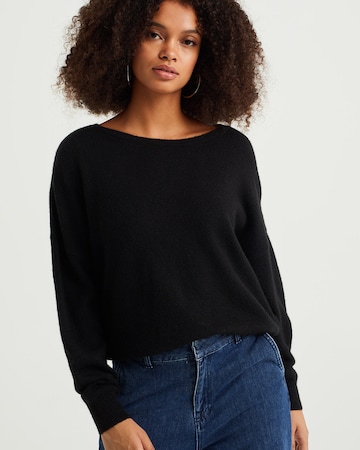 melns WE Fashion Džemperis: no priekšpuses